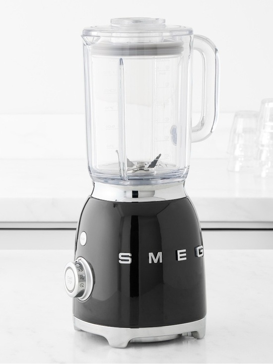 NWT SMEG 50's Style Retro Black Blender
